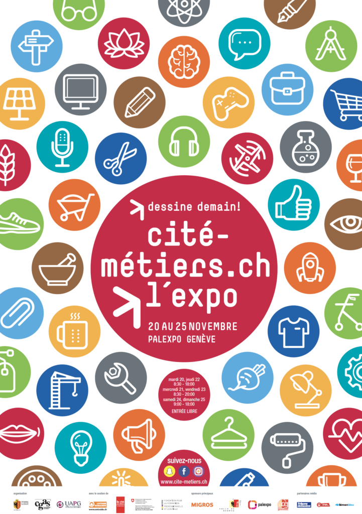 Cité des Métiers, du 20 au 25 novembre 2018 à Palexpo